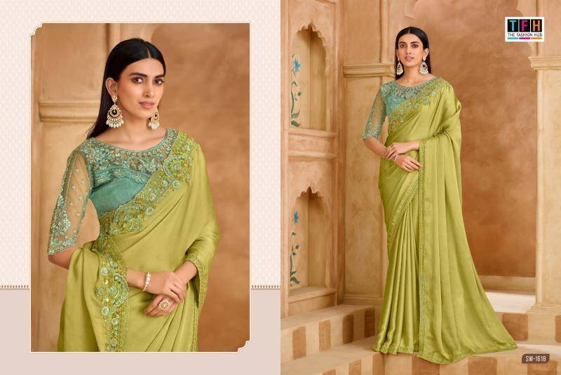 Tfh sandal wood vol-16 Bulk saree dealers in India